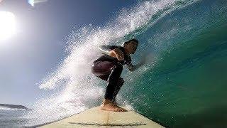 Surf day in praia do Cordoama in Algarve Portugal