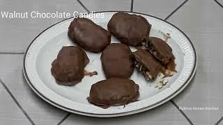 Walnuts/Dates Chocolate Candies @ Rubina Ansari kitchen