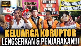 REKAMAN FULL HD!!! DEMO EMAK-EMAK DI HI, SAMBUT LENGSERNYA JOKOWI BERBAJU ORANGE