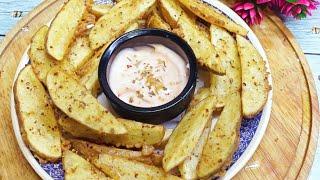 Crispy Potatoes Wedges|. The Secret to Perfectly Crispy Potato Wedges  wedges|Easy Snacks Recipe