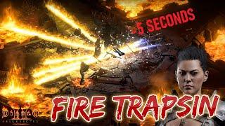 FIRE Trapsin DESTROYS Single Target Enemies!