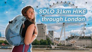 Solo 31km Urban Hike through London Shoreditch to Kingston