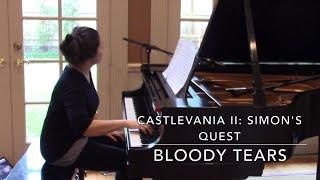 Bloody Tears - Castlevania II: Simon's Quest (solo piano arr. based on kaede arrangement)