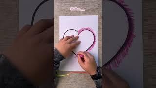 Create a Stunning Heart Art Project with Your Kids – A Simple and Adorable Valentine’s Idea! ️