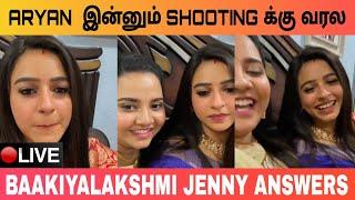 BaakiyaLakshmi Jenny Insta Live️ | Divya Ganesh | Neha | Vijay tv Serial