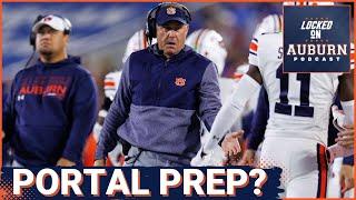 Auburn seems to be gearing up for a huge TRANSFER PORTAL haul | Auburn Tigers Podcast