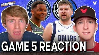 Luka Doncic, Kyrie Irving & Mavericks CLOSE OUT Anthony Edwards & Timberwolves | Nerd Sesh