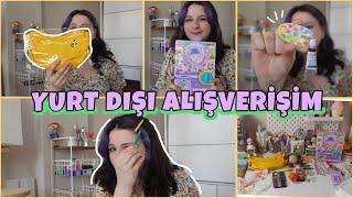 DEV YURT DIŞI ALIŞVERİŞİM | kırtasiye ve aksesuar | neler aldım ? #temu