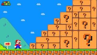 Super Mario Bros. but Question Blocks Are Random Sizes... | Game Animation