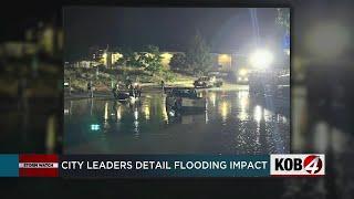 City leaders detail flooding impact in Albuquerque