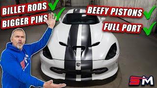 This Viper V10 Engine Build Gets HUGE Upgrades! And We Answer Your Questions About Cleetus Big Block