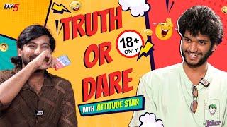 Truth Or Dare with Attitude Star Chandrahas | Hilarious Interview | TV5 Entertainment