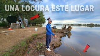 UNA LOCURA LA PESCA en IBICUY, LINDOS PATI Y VARIADA, REFUGIO, MUCHA COSTA Y CERO ENGANCHE!