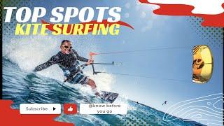 Best KiteSurfing Spots in the World | Where to go for kite surfing | Know before you go #kitesurfing