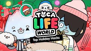 Hack The Holidays! ️ | Toca Life World Winter Hacks