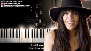 Loreen - Tattoo karaoke piano instrumental cover