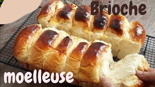 Brioche moelleuse et filante un vrai délice 