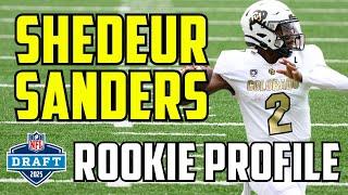 Shedeur Sanders Rookie Scouting Report | 2025 NFL Draft Prospect