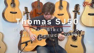 Thomas SJ50 Malaysian Blackwood Italian Spruce 2019 played by Rowdy Prins | Demo