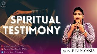 Testimony || Dr. Rini Myania || PHF || #youthrevival 2024