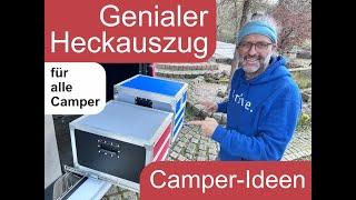 Mehr Stauraum und Komfort - Der geniale Heckauszug für alle Camper