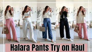 Halara Winter Try on Haul | Halara Must Have Pants | Early Spring Outfit Ideas 2024