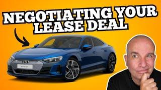 Can you negotiate a car lease price?