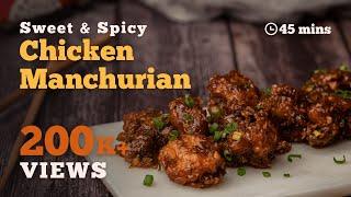 Chicken Manchurian Recipe | Easy Chinese Chicken Manchurian Dry | Cookd