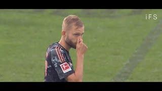 Konrad Laimer vs WSG Tirol - Pre-Season match 13/8/24 - full passes compilation