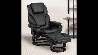 Review Flash Furniture Contemporary Multi-Position Recliner and Ottoman  2021