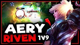 RIVEN TOP RAMPAGE! HOW TO 1V9 WITH RIVEN'S AERY BUILD  S13 Riven TOP Gameplay Guide