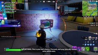Fortnite Byte Quest:  Tune TV At Sleep Sound and Eliminate Opponents At Chromed Named Locations