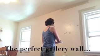 The perfect gallery wall in 4 totally doable steps!