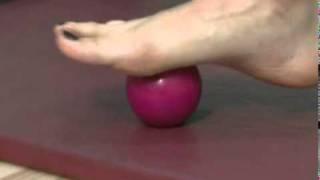 Foot exercise - ball rolling - Plantar Fasciitis