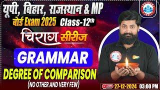 Class 12 English Grammar Degree of Comparison | 12th English Grammar Chirag Series Revision Classes