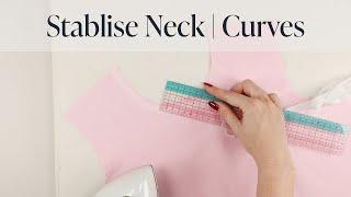 How To: Stabilise Neckline & Curves (Using Fusible Interfacing)