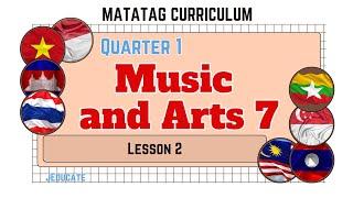 MUSIC AND ARTS 7 - DEPED MATATAG CURRICULUM - LESSON 2