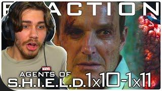 MCU FAN Watches Marvel's AGENTS OF SHIELD For The First Time Ever! | 1x10-1x11 REACTION!!