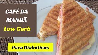 Café da manhã LOW CARB para DIABÉTICOS - Pronto em 5 Minutos!