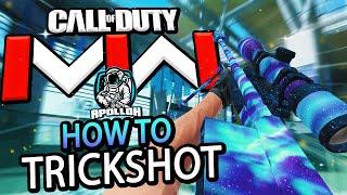 HOW TO TRICKSHOT ON MW3! (SETTINGS, INSTANT INSPECT, FAKE NAC, ECT.) | MW3 TRICKSHOTTING