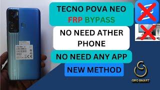 TECNO POVA NEO FRP BYPASS | TECNO LE6 GOOGLE/FRP LOCK BYPASS