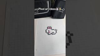 Mini Pixel art ideas! #pixel #pixelartideas #pixelart #art #roomdecor