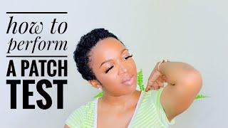 How to PATCH TEST new skincare products Sacha Bloom