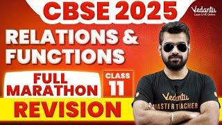 Relations & Functions Marathon | Class 11 Maths | CBSE | Shimon Sir | Vedantu Master Tamil