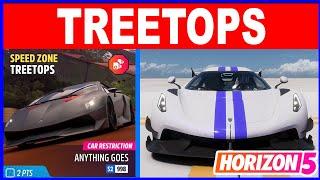 Forza Horizon 5 TREETOPS Speed Zone - Car Restriction Anything Goes S2-998