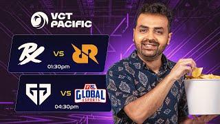 PRX vs RRQ | GE vs GENG | VCT PACIFIC WATCHPARTY  | #vctwatchparty