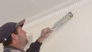 How To Caulk - Applying caulk using the water brush method