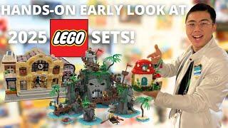 Hands On Look at Unreleased 2025 LEGO Sets!