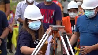 Hospital Groundbreaking Ceremony with Mayor Madel Yorobe Alfelor  2021-July-20