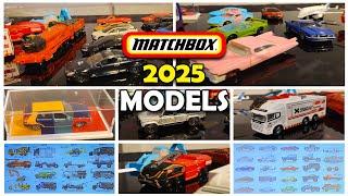 Showcase - 2025 Matchbox Models, Moving Parts, Collectors, Basics, Sky Busters, Working Rigs & More.